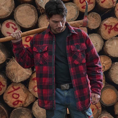 Chaqueta Sobrecamisa Willow Rojo U-Power