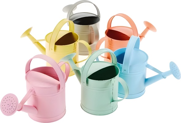 Regadera Metalica Naranja 3 Lts