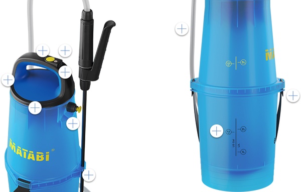 Pulverizador Electrico Matabi E7 Easy