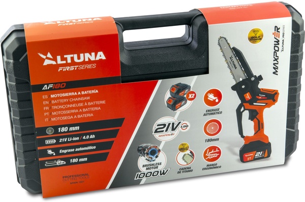 Motosierra Poda Altuna 21V 4ah 180mm AF180