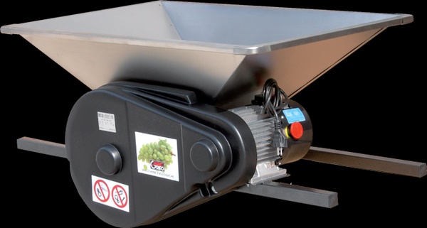 Molino de Uva y Manzana Acero Inoxidable 1 Cv