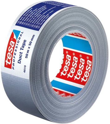 Cinta Americana Tesa Negro Basic 50mm 50 Metros