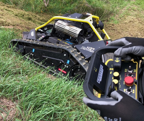 Desbrozadora oruga Ecotech H27 LYNX - Control Remoto y Potencia Honda en 100 cm de Corte