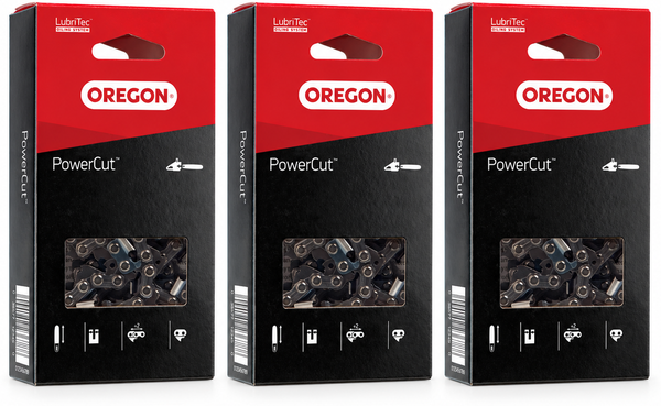 Pack 3 cadenas de motosierra Oregon PowerCut 75LPX 66 eslabones · 3/8 · 1,6 mm Pack 3 cadenas de motosierra Oregon PowerCut 75LPX 66 eslabones · 3/8 · 1,6 mm