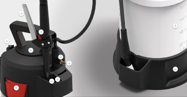 Espumador Electrico IK Foam Pro 12