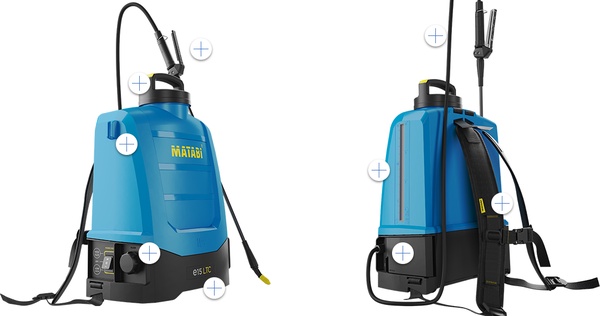 Pulverizador Electrico Profesional Matabi E15 LTC - REACONDICIONADO