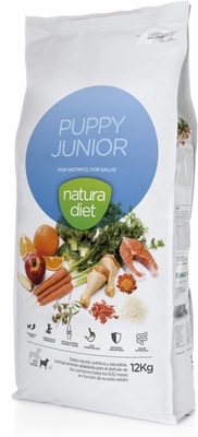 Pienso Perros Cachorros Natura Diet Puppy Junior 12 Kg