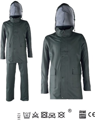 Traje Agua Impermeable Verde XXL