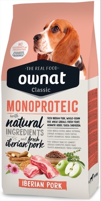 Pienso Perros Ownat Classic Monoproteico Cerdo Iberico 4 Kg