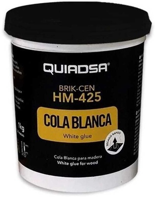 Cola Blanca Para Madera Quiadsa Brik-Cen HM-425 1kg