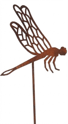 Figura Jardin Libelula Efecto Oxido
