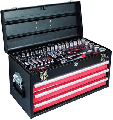 Caja de Herramientas Metalica Ratio 143 Piezas