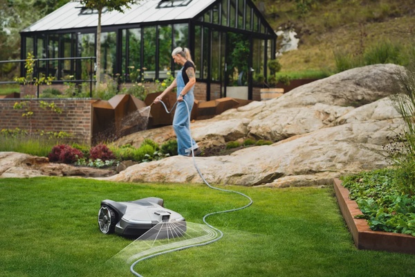 Robot Cortacesped Automower Husqvarna 430 Nera Vision Sin Cables 