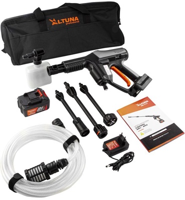 Hidrolimpiadora a Bater�a Altuna AH01 | Kit Compacto con Bater�a 4ah y Cargador
