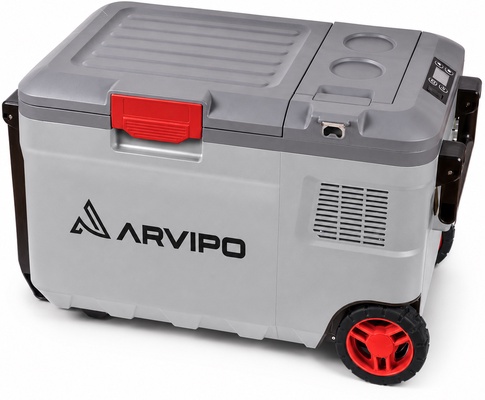 Nevera Camper ARVIPO FR37 28L con 2 Baterías | Enfría, Congela y Calienta Nevera Camper ARVIPO FR37 28L con 2 Baterías | Enfría, Congela y Calienta