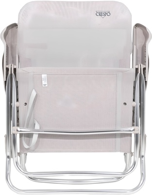 Silla de Playa Reclinable Crespo AL/223 Gris Claro