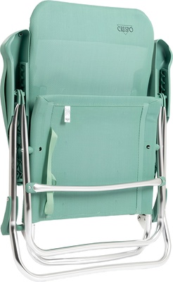Silla de Playa Ajustable Crespo AL/223 Verde