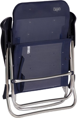 Silla de Playa Reclinable Crespo AL/223 Azul Oscuro