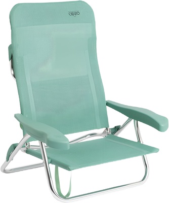 Silla de Playa Reclinable Crespo AL/221 Verde