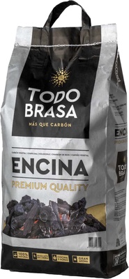Bolsa de Carbon Vegetal Encina Bolsa 4 kg