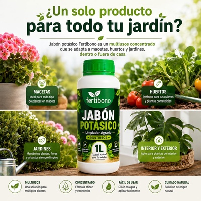 Jabon Potasico Concentrado Fertibono 1 L