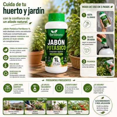 Jabon Potasico Concentrado Fertibono 1 L