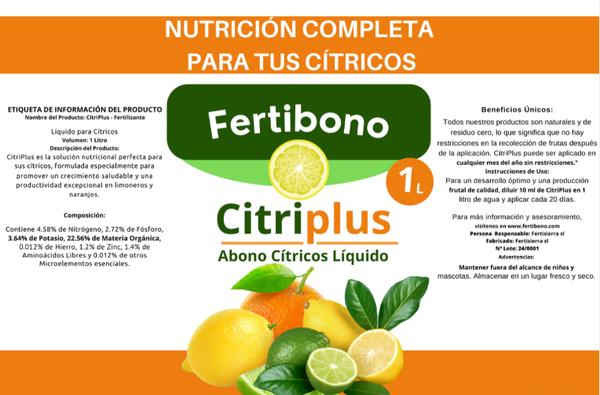 Abono Citricos Fertibono Citriplus 1 L