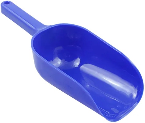 Cuchara Azul para Comida de Mascotas Talla L Cuchara Azul para Comida de Mascotas Talla L
