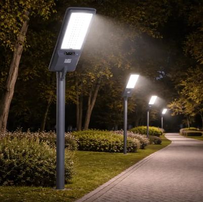 Farola Solar Led Exterior 400 W con Sensor de Movimiento 