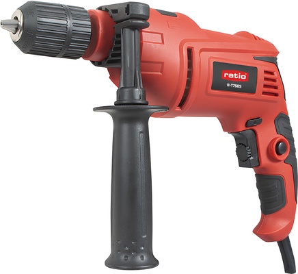 Taladro percutor Ratio R-T750S 750 W con portabrocas de 13 mm
