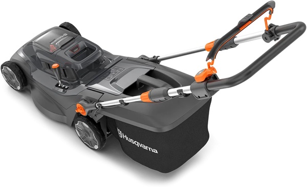 Pack cortac�sped Husqvarna Aspire LC34 34 cm + 2 bater�as 18 V 4 Ah y cargador 18-C70