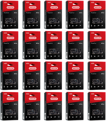 Pack 20 cadenas de motosierra Oregon PowerCut 75LPX 66 eslabones · 3/8 · 1,6 mm Pack 20 cadenas de motosierra Oregon PowerCut 75LPX 66 eslabones · 3/8 · 1,6 mm