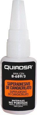 Adhesivo de Cianoacrilato Quiadsa B-689/3 Tarro de 50 g